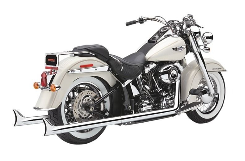 Cobra Dual Exhaust For Harley Softail - Cycle Gear