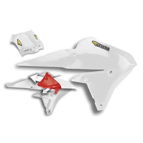 Cycra Powerflow Radiator Shrouds Yamaha YZ250F / YZ450F / FX / WR250F / WR450F 2014-2019