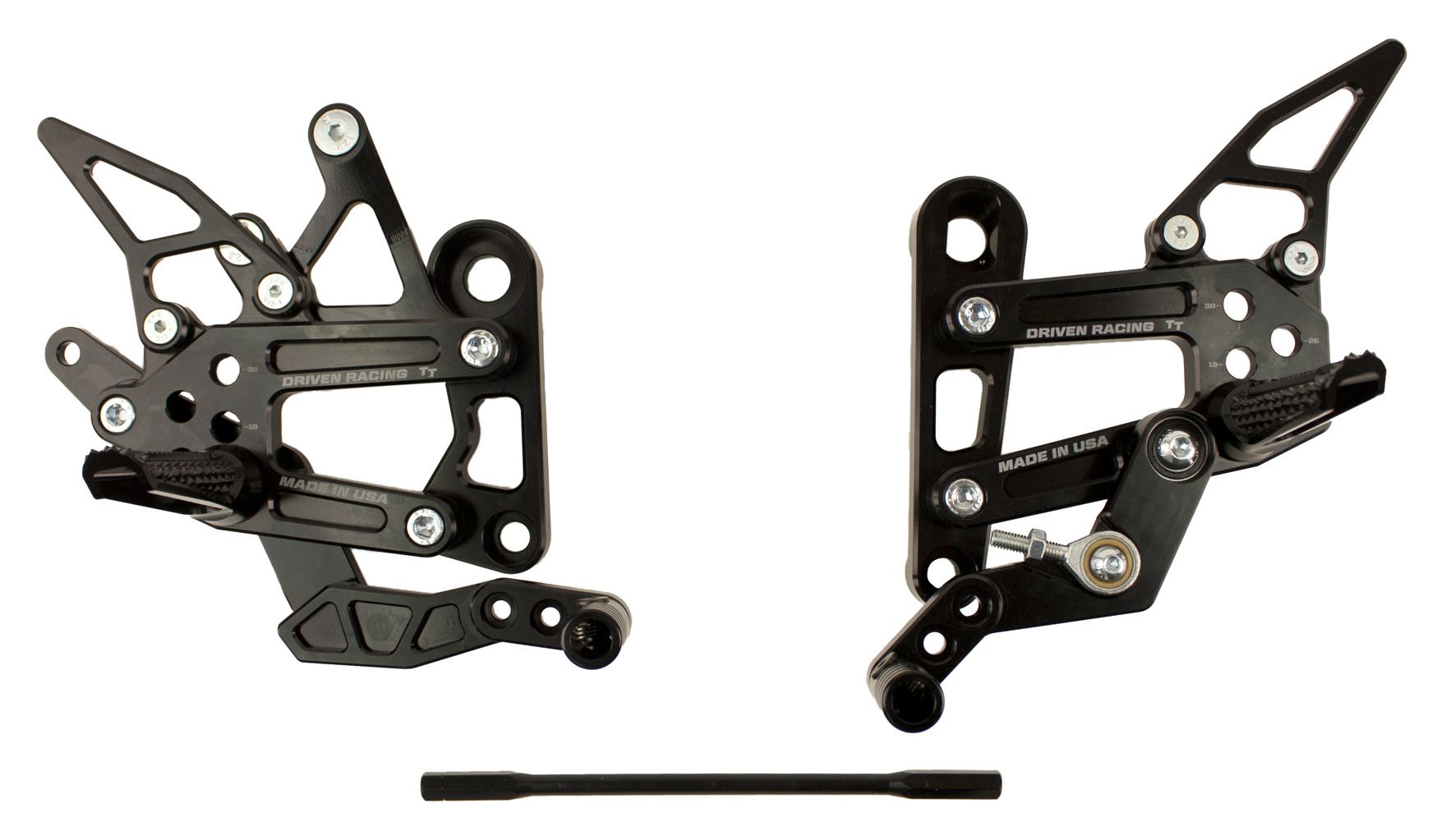 Driven Racing TT Rearsets Yamaha FZ09 20142016 Cycle Gear