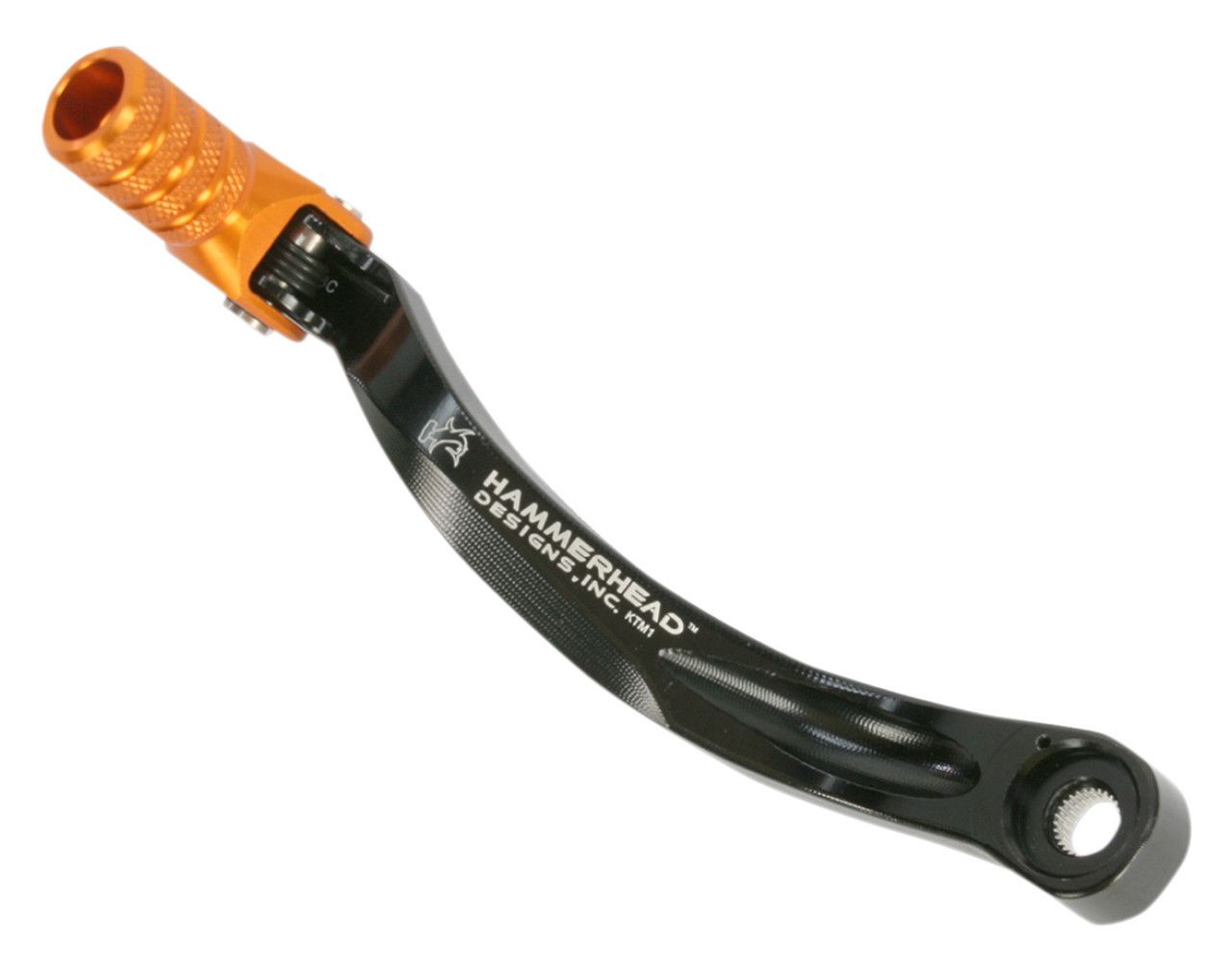 Hammerhead CNC Shift Lever / Knurled Tip KTM 20052016 Cycle Gear