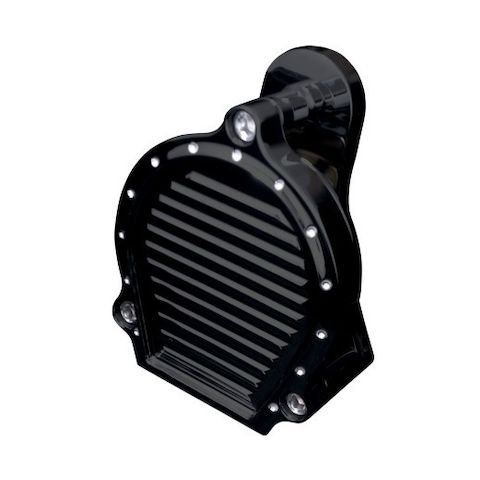 Covingtons Dimpled Billet Aluminum Horn For Harley 1991-2015