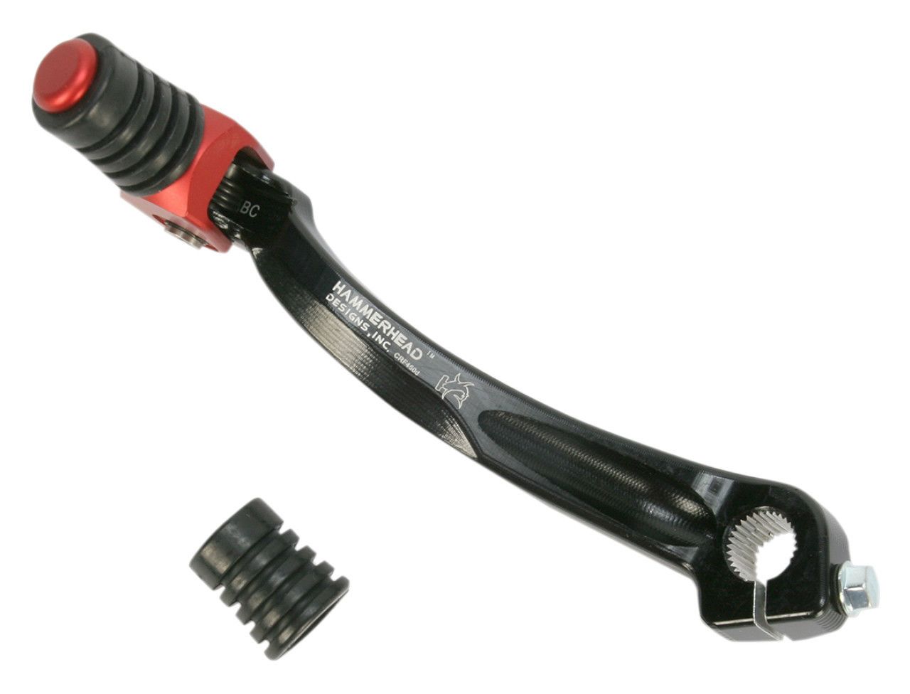 Hammerhead CNC Shift Lever / Rubber Tip Cycle Gear