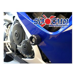 Red Aluminum No-Cut Frame Sliders For Suzuki GSX-R 600 & 750 (2006-2009) – Tough Crash Protection That Looks Sick
