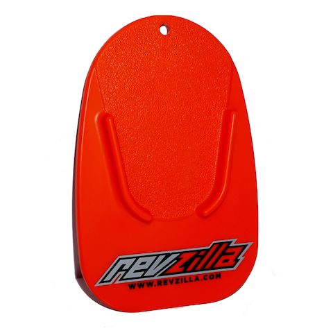 OptiMate TecMate Kickstand Puck (TS-251) – Sottobicchiere Portamoto Per Cavalletto, Antiaffondamento Su Erba E Asfalto Morbido