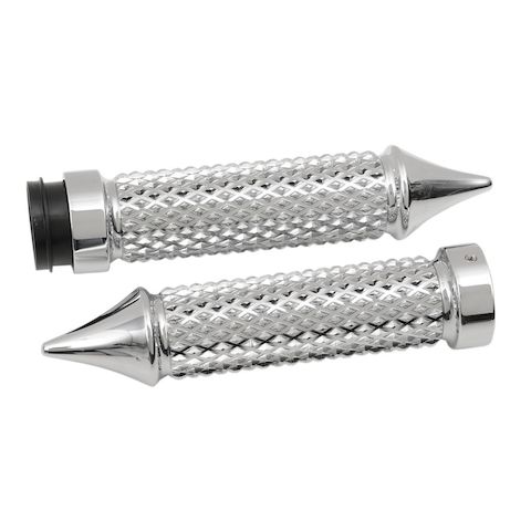 Eddie Trotta Cross Cut Grips For Harley With Throttle By Wire