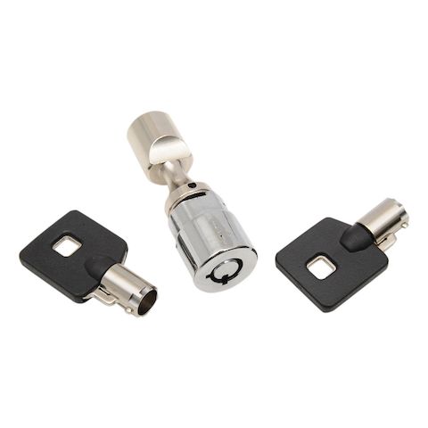 Drag Specialties Chrome Fork Lock For Harley 2001-2015