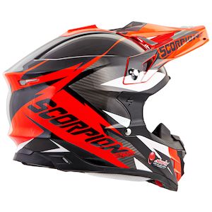 scorpion dirt bike helmets