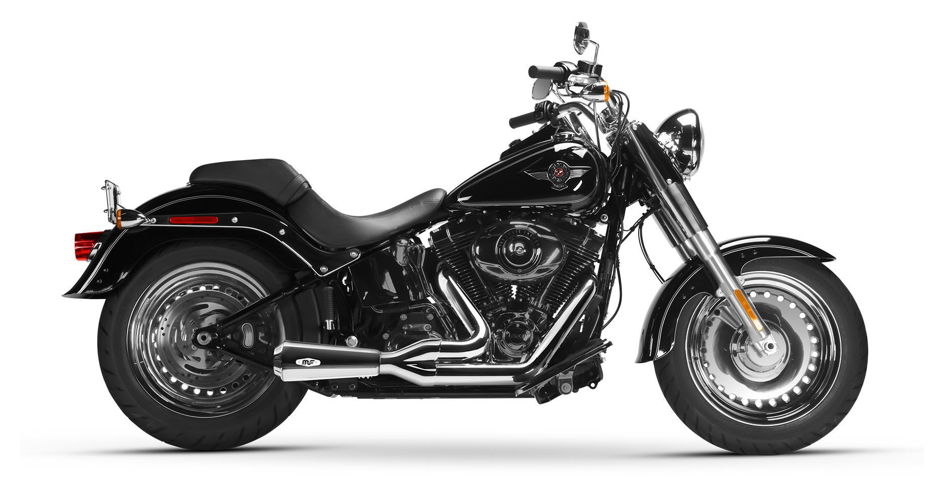 MagnaFlow Rockstar 2 Into 1 Exhaust For Harley Softail 1986 2017 