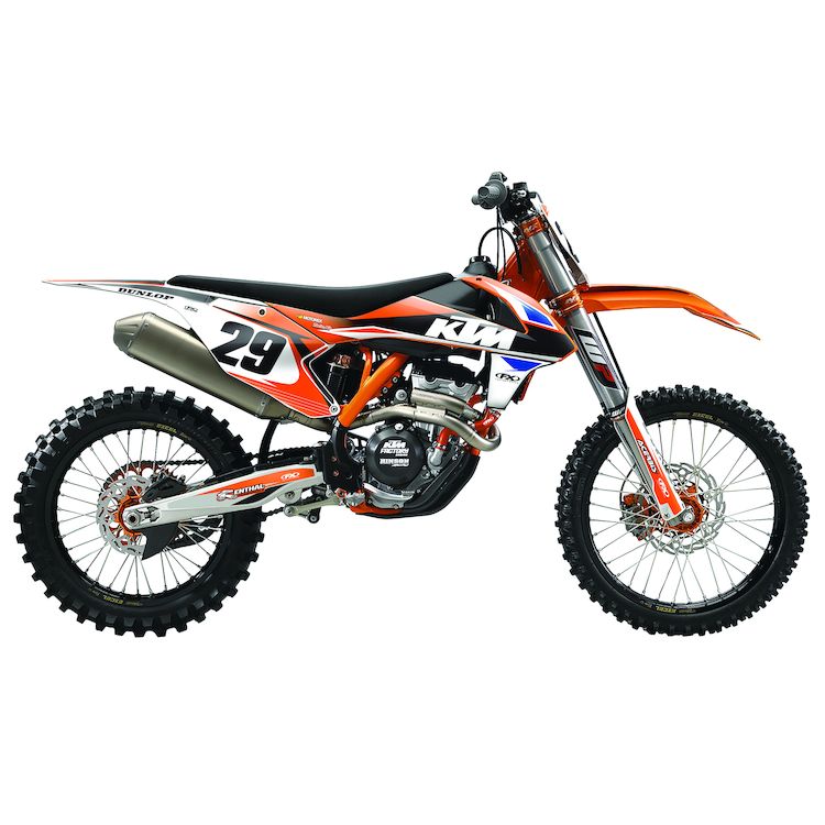 Factory Effex EVO 13 Shroud / Airbox Graphics Kit KTM SX / MXC / EXC 125cc-525cc 2001-2004
