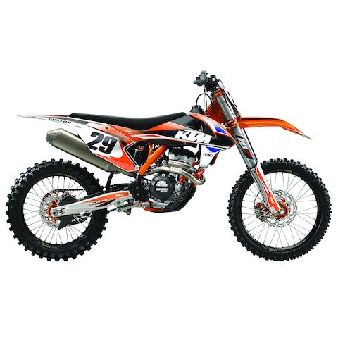 Factory Effex EVO 13 Shroud / Airbox Graphics Kit KTM SX / EXC 125cc-525cc 2005-2007
