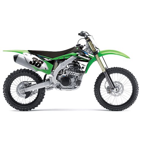 Factory Effex EVO 12 Shroud / Airbox Graphics Kit Kawasaki KX250F 2006-2008