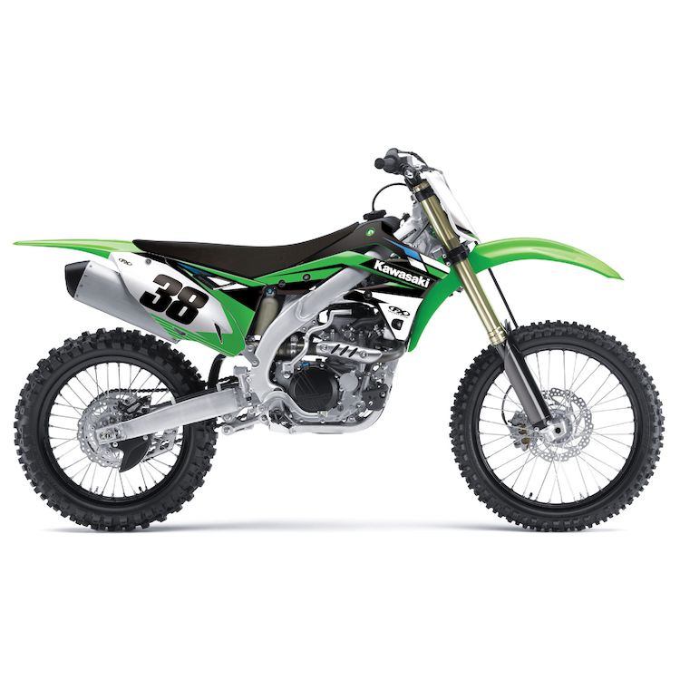 Factory Effex EVO 12 Shroud / Airbox Graphics Kit Kawasaki KX250F 2006-2008