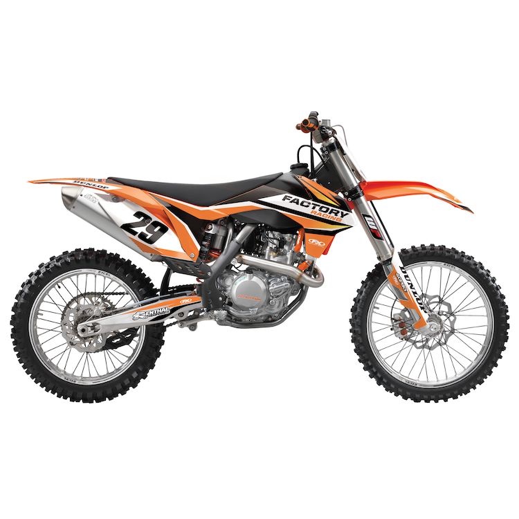 Factory Effex EVO 12 Shroud / Airbox Graphics Kit KTM SX-F / XC 125cc-450cc 2011-2012