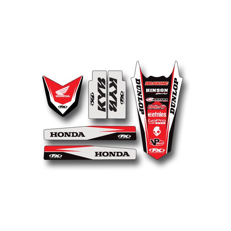 Factory Effex Trim Graphics Kit Honda CR125R / CR250R 1997-1999