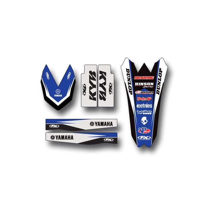 Factory Effex Trim Graphics Kit Yamaha YZ250F / YZ450F 2009