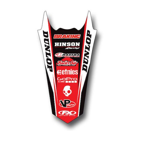 Factory Effex Rear Fender Graphic Honda CRF450R 2005-2008