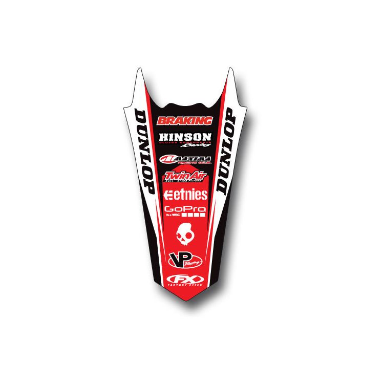 Factory Effex Rear Fender Graphic Honda CRF250R / CRF450R / R-S 2013-2022