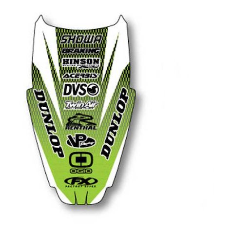 Factory Effex Rear Fender Graphic Kawasaki KX250F / KX450F 2012-2016