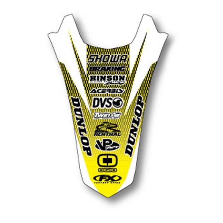 Factory Effex Rear Fender Graphic Suzuki RM125 / RM250 1996-2000