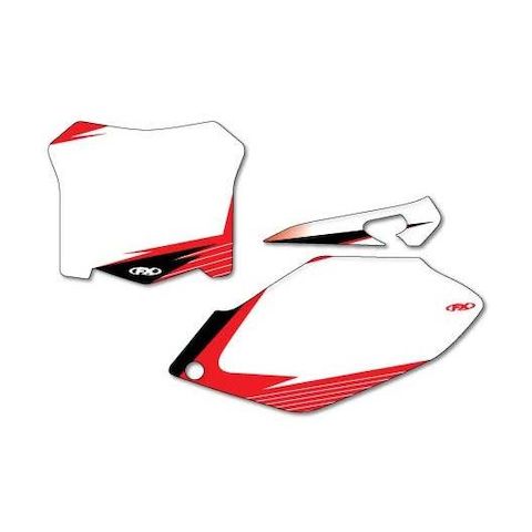 Factory Effex Graphic Number Plate Backgrounds Honda CRF250R 2006-2007