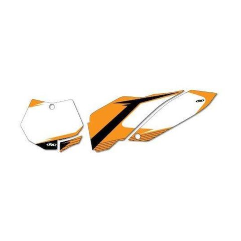 Factory Effex Graphic Number Plate Backgrounds KTM SX / XC 2007-2010