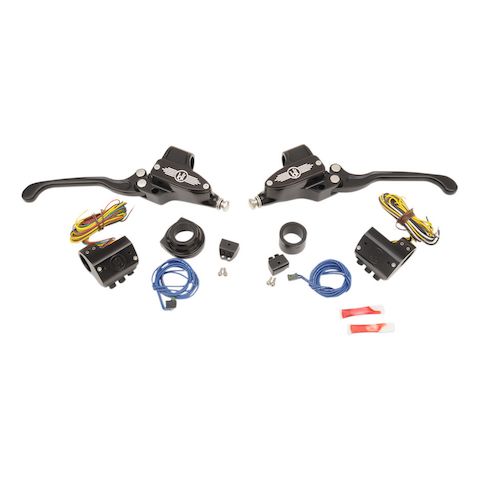 Performance Machine Hand Control Set For Harley 1984-2013