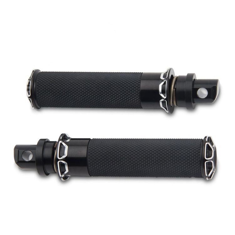 Arlen Ness Fusion Beveled Spring Loaded Footpegs For Victory Cycle Gear