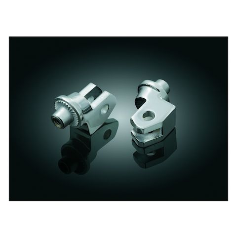 Kuryakyn Front Splined Foot Peg Adapters Yamaha 1990-2025