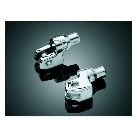 Kuryakyn Front Tapered Foot Peg Adapters Yamaha V Star / Bolt / Stryker / Virago / VMAX 1990-2025