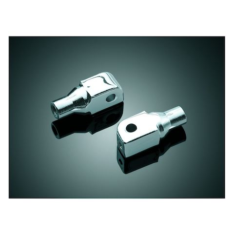 Kuryakyn Front / Rear Tapered Foot Peg Adapters Yamaha / Honda / Suzuki / Triumph