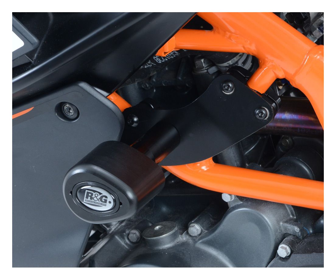Trellis Frame Ktm Duke 390 Frame R&G Racing Aero Frame Sliders KTM - Main Image