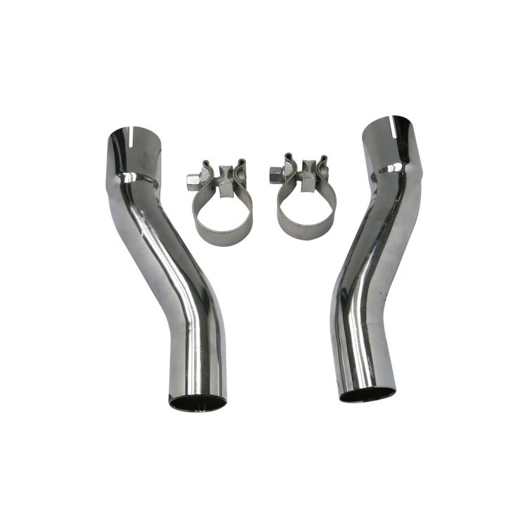Bassani Exhaust Tri-Glide Adapter Kit For Harley Trike 2009-2016