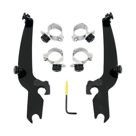 Memphis Shades Metric Sportshield Trigger-Lock Mount Kit Yamaha Bolt / R