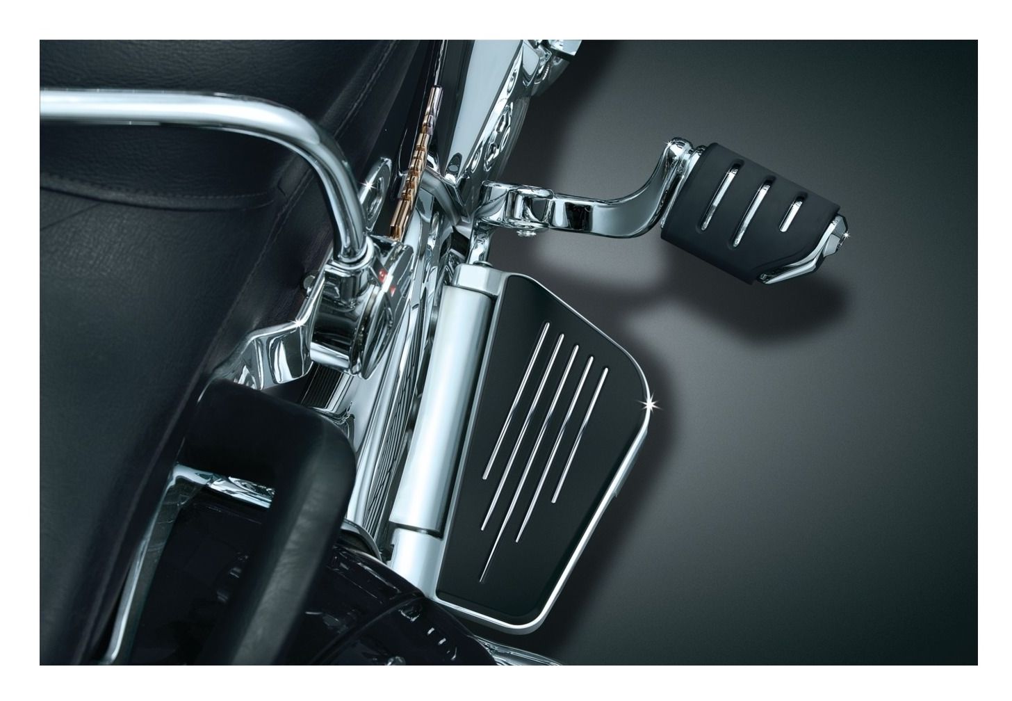 Kuryakyn Passenger Cruiser Pegs Honda Valkyrie / Gold Wing Cycle Gear