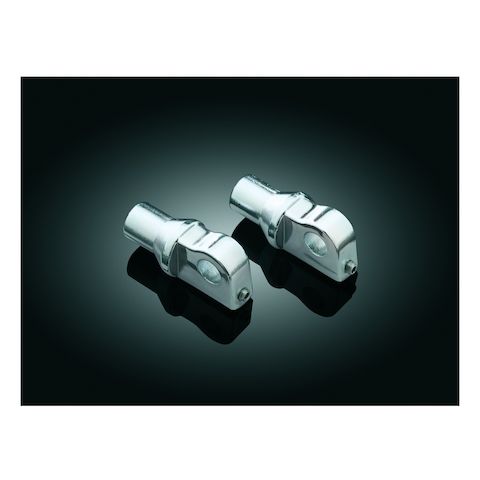 Kuryakyn Adjustable Stop Foot Peg Mounts For Harley