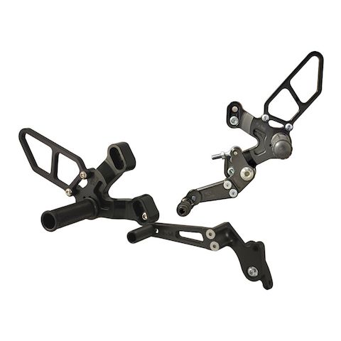 Woodcraft Rearset Kit Ducati 848 / 1098 / 1198