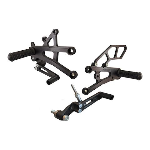 Woodcraft Rearset Kit Triumph Street Triple / R 2013-2017