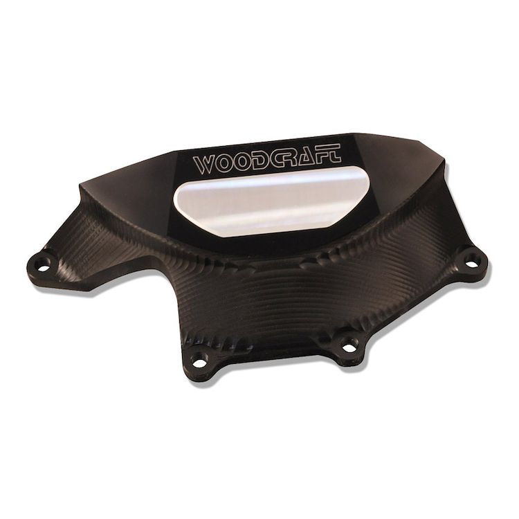 Woodcraft Aluminum Clutch Cover Protector Aprilia RSV4 / Tuono V4 R