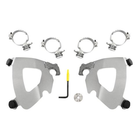 Memphis Shades Gauntlet Fairing Trigger-Lock Mount Kit For Harley Dyna Low Rider 2014-2017