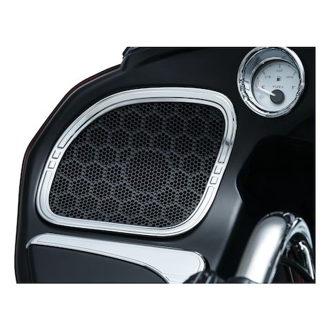 Kuryakyn Tri-Line Speaker Accents For Harley Road Glide 2015-2024
