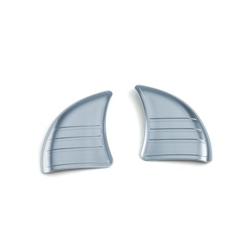 Kuryakyn Tri-Line Inner Fairing Mirror Cover Plates For Harley Touring / Trike 2014-2018