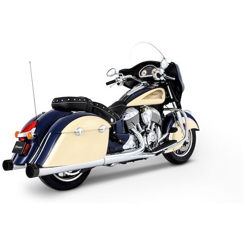 Rinehart 4" Slip-On Mufflers For Indian 2014-2025