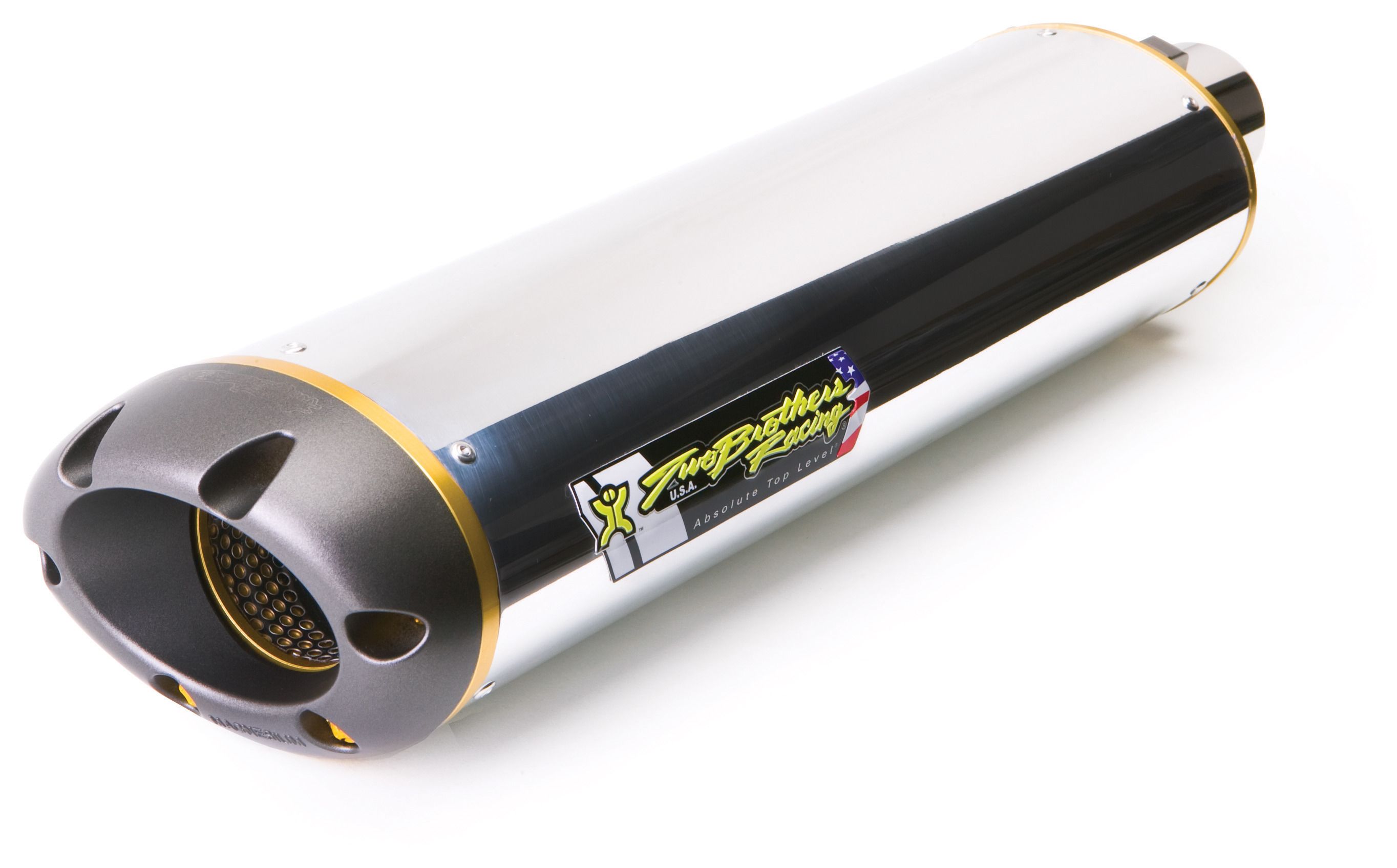 Two Brothers M2 Slip-On Exhaust Yamaha R1 2009-2014 - Cycle Gear