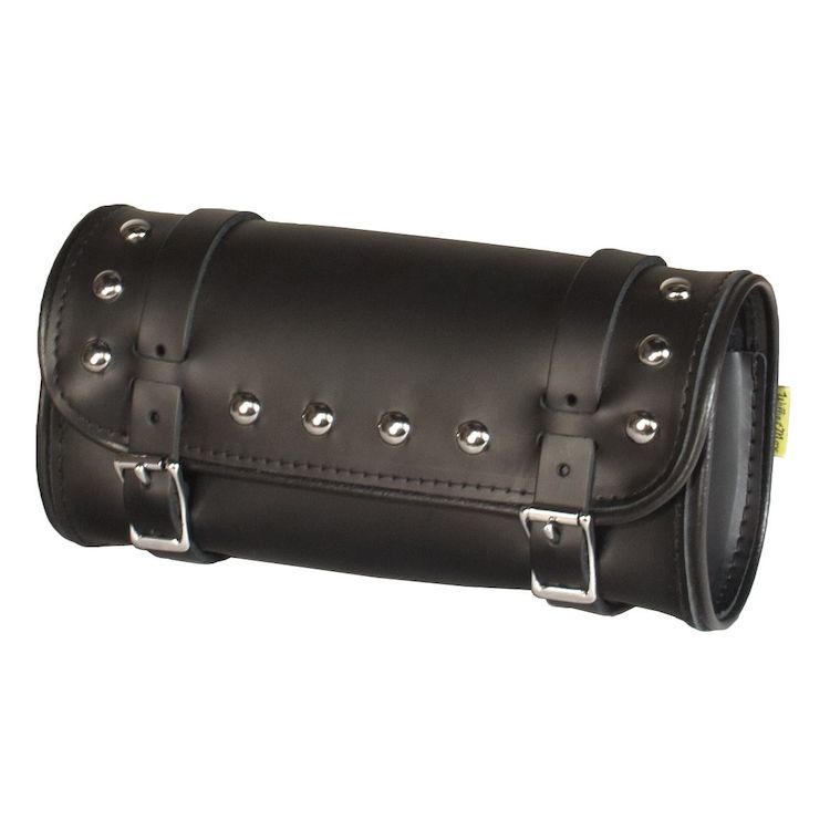 Willie & Max Studded Leather Oval Tool Bag