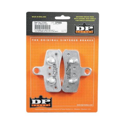 DP Brakes Sintered Front Brake Pads For Harley Softail / Dyna 2008-2017
