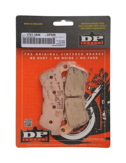 DP Brakes Sintered Front Brake Pads For Harley Sportster 2014-2022