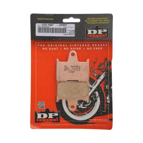 DP Brakes Sintered Rear Brake Pads For Harley Sportster 2014-2022