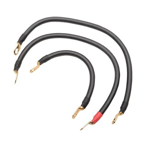 Terry Components Heavy Duty Battery Cables For Harley Big Twin 1965-1979