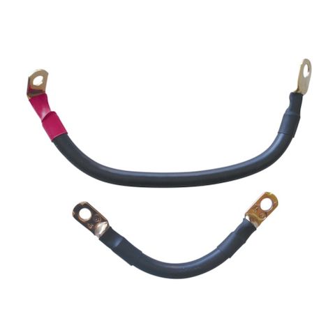 Terry Components Heavy Duty Battery Cables For Harley Softail 2008-2017