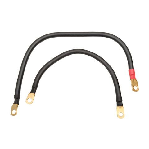 Terry Components Heavy Duty Battery Cables For Harley FXR 1989-1994